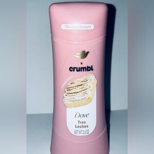 New Dove x Crumbl Tres Leches Deodorant - Pink